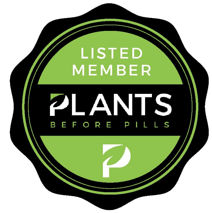 Plants Before Pills listed member badge