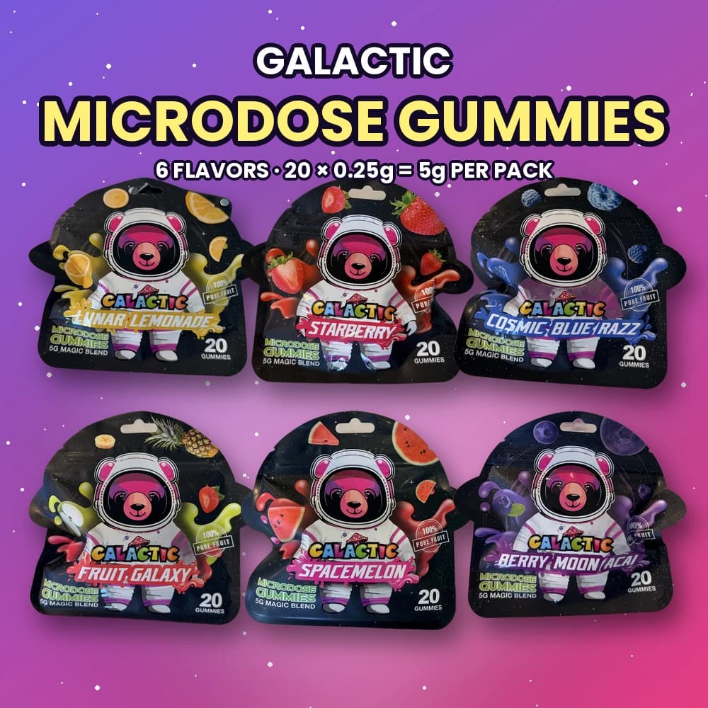 Galactic MICRODOSE GUMMIES 5g (0.25g x 20)