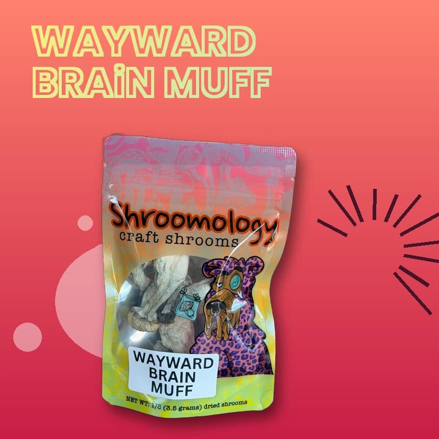 “WAYWARD BRAIN MUFF” Whole Shrooms
